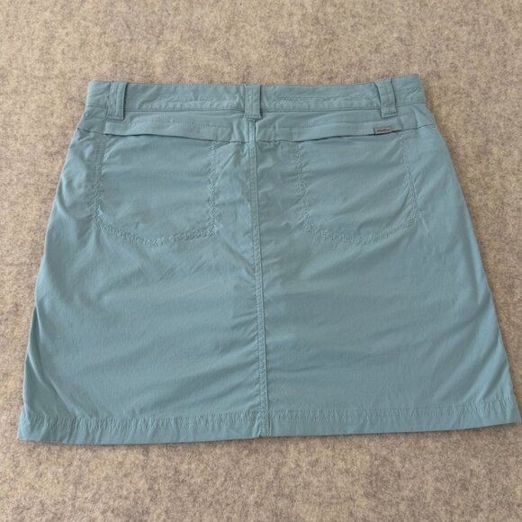 Eddie Bauer Blue Outdoor Skort Size 8 Hiking Travel Casual - Picture 8 of 12